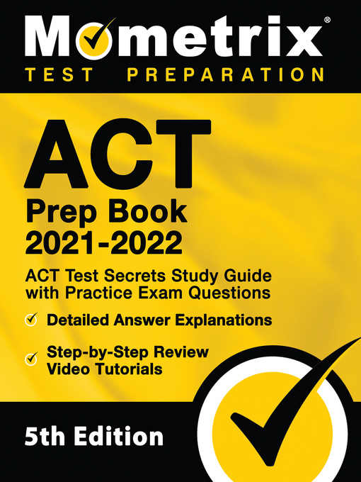 Title details for ACT Prep Book 2021-2022 by Mometrix - Available